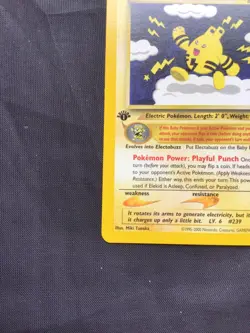 Pokemon Cards: Neo Genesis 1st Edition Rare: Elekid 22/111 - Image 5