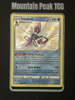 LP+ Inteleon SV027/SV122 Shining Fates: Shiny Vault - Pokemon Card - Image 1