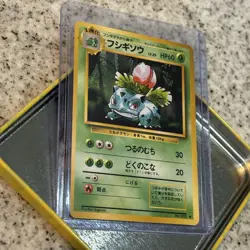 Bulbasaur #002 Base Set JP LP | Pokemon TCG Card Vintage ‘99 | INSANELY RARE 🔥 - Image 2