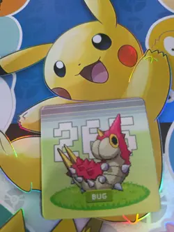 Wurmple Pokemon 3D Lenticular card - Image 1