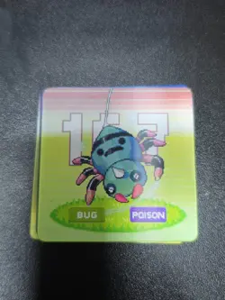 Spinarak Pokemon 3D Lenticular card - Image 1