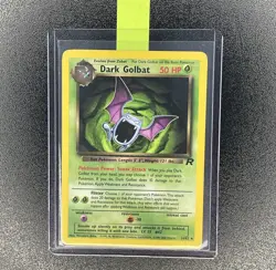 🔥 Dark Golbat 24/82 🔥 Non Holo Rare Team Rocket Set Pokemon Card WOTC TCG - Image 1