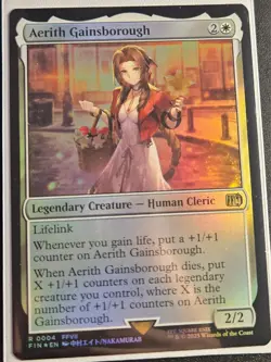 Aerith Gainsborough R 004 Foil / Magic the Gathering / Final Fantasy VII - Image 1