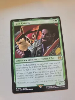 Sazh Katzroy #199 | Near Mint | Final Fantasy FIN | Magic MTG - Image 1