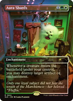MTG FOIL Aura Shards Secret Lair Borderless - Secret Lair #1644 - Image 1