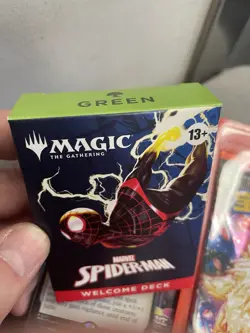 Magic: The Gathering Spider-Man Welcome Deck Green NYCC Starter SEALED Miles - Image 1