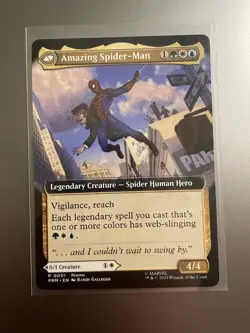 Amazing Spider-Man/Peter Parker NYCC 2025 Magic The Gathering Promo MTG NM - Image 1