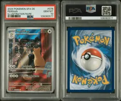Pokemon Karte Snobilikat 078/064 Nebel der Sagen Illustration Rare PSA 10 GEM MT - Image 3