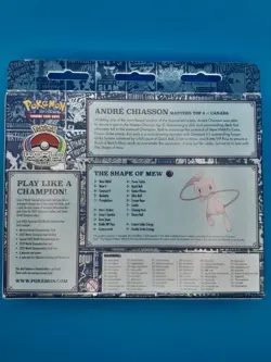 Pokemon TCG 2022 World Championships Deck Andre Chiasson The Shape of Mew SEALED - Image 2