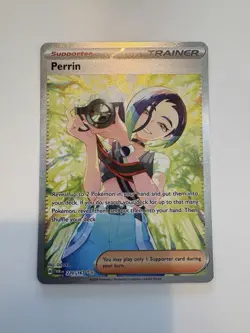 Pokemon Twilight Masquerade Perrin Trainer Special Illustration 220/167 - Image 1