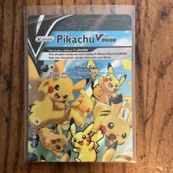Pikachu V-Union Full Set Sword & Shield Promo Holofoil Near Mint - Image 2