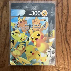 Pikachu V-Union Full Set Sword & Shield Promo Holofoil Near Mint - Image 3