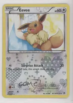 Eevee Pokemon Black & White Legendary Treasures Radiant Collection #RC14 - Image 1