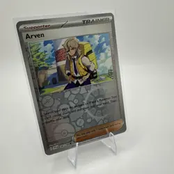 Pokemon TCG Reverse Holo Arven SV1 166/198 Scarlet Violet Base NM - Image 2