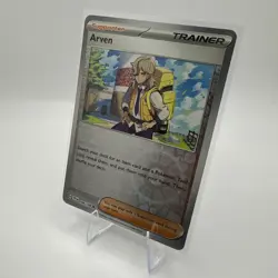 Pokemon TCG Reverse Holo Arven SV1 166/198 Scarlet Violet Base NM - Image 3