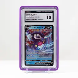 Pokemon Galarian Mr. Rime V Holo #049 Astral Radiance 2022 - CGC 10 - Image 1