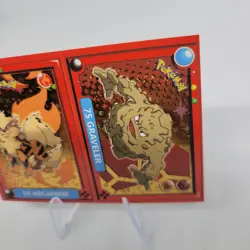 POKEMON POKEDEX Sticker #59-75 ARCANINE / GRAVELER 2022 PERU HOLO FOIL Mint - Image 3