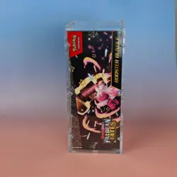 POKEMON TCG SCARLET VIOLET PALDEAN FATES BOOSTER BUNDLE SEALED ACRYLIC CASE - Image 2