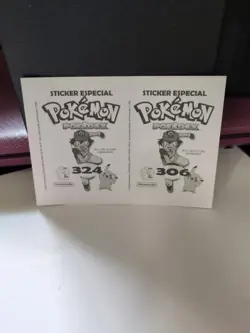 Aggron Torkoal Sticker Gold Star Foil Pokedex Flash Editorial Pokemon - Image 3