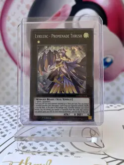 Yugioh Lyrilusc - Promenade Thrush LED8-EN038 Super Rare 1st Ed NM - Image 1