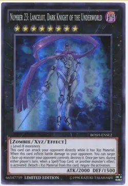Yu-Gi-Oh! Number 23: Lancelot, Dark Knight of the Underworld BOSH-ENSE2 Super - Image 1