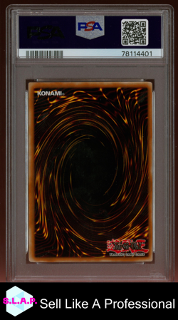 SPIRAL SERPENT YU-GI-OH! HOLO STRIKE OF NEOS EN003 2007 EN PSA 9 - Image 2