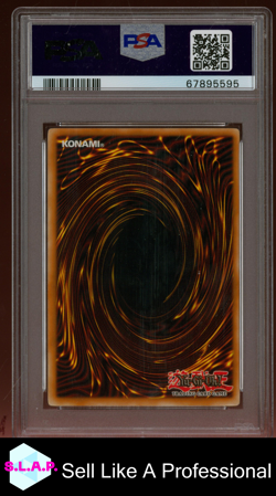 ANGEL 07 YU-GI-OH! HOLO LIGHT OF DESTRUCTION EN092 2008 EN PSA 9 - Image 2