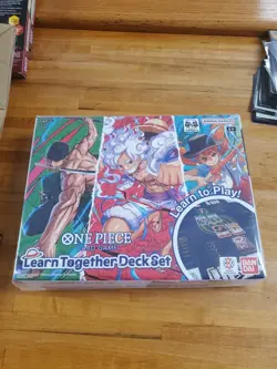 One Piece Card Game Learn Together Deck Set LT01 - English - Sealed - Image 1