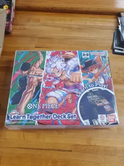 One Piece Card Game Learn Together Deck Set LT01 - English - Sealed - Image 2