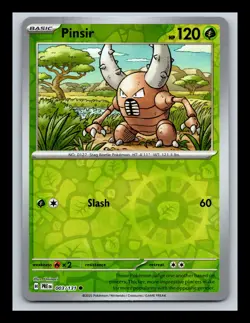 Pinsir Reverse Holo NM #003/131 SV: Prismatic Evolutions Pokemon Card - Image 1