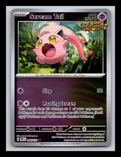 Scream Tail Reverse Holo NM #042/131 SV: Prismatic Evolutions Pokemon Card - Image 1