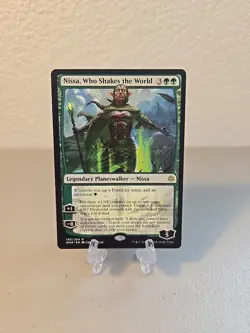 MTG Nissa Who Shakes The World LP War Of The Spark - Image 1