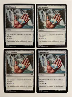 4x Mtg Commander Legends Sky Diamond NM/M Magic The Gathering - Image 1