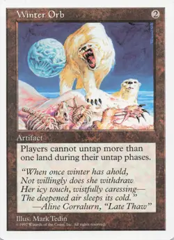 MTG - Winter Orb - Fifth Edition - Image 1