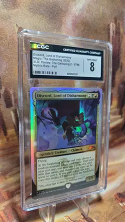 MTG Discord, Lord of Disharmony Foil Secret Lair Ponies The Galloping 2 CGC 8 - Image 3