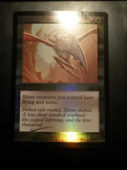 mtg Cloudshredder Sliver FOIL retro ENGLISH slivoide dechiqueteur de nuage - Image 1