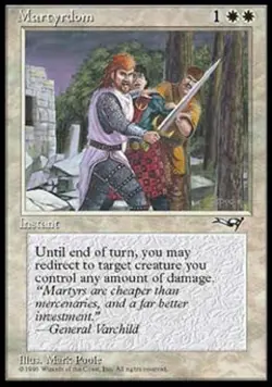 Martyrdom (1) - Light Play MTG Alliances - Image 1