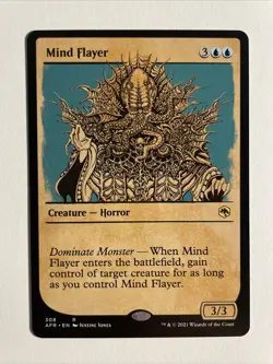 1x Mtg D&D Forgotten Realms Mind Flayer Showcase NM/M Magic The Gathering - Image 1