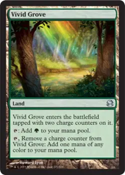 Vivid Grove -Foil Light Play MTG Modern Masters - Image 1