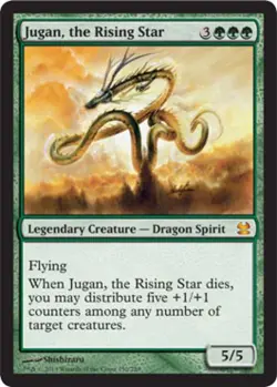 Jugan, the Rising Star - Light Play MTG Modern Masters - Image 1
