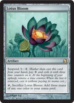 Lotus Bloom - Light Play MTG Modern Masters - Image 1
