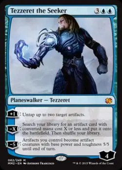 Tezzeret the Seeker - Light Play MTG Modern Masters 2015 - Image 1