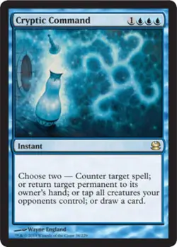 Cryptic Command - Light Play MTG Modern Masters - Image 1