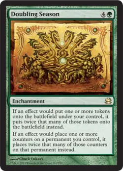 Doubling Season - Light Play MTG Modern Masters - Image 1