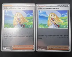 POKEMON - LILLIE'S DETERMINATION - 119/132 - MEGA EVOLUTION - REVERSE HOLO X2 - Image 2