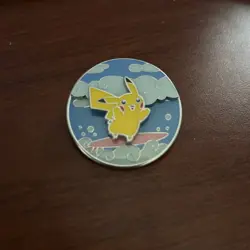 Pokemon Celebrations 25th Anniversary Flying + Surfing Pikachu Pin - Image 1
