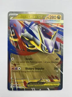 Pokemon Mega Evolution Mega Latias EX 100/132 Ultra Rare - Image 1