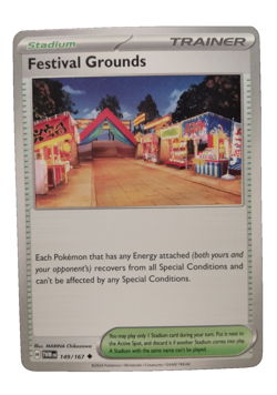 Festival Grounds - Uncommon - Pokemon TCG S & V Twilight Masquerade #149/167 - Image 1