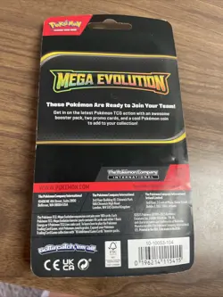 Pokemon Mega Evolution Checklane Blister Pack Factory Sealed B - Image 2
