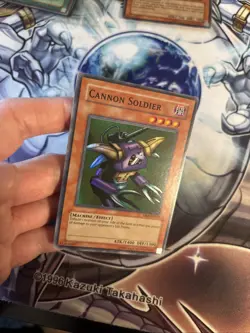 (61) Yugioh! Cannon Soldier DB2-EN061 Super Rare LP - Image 3